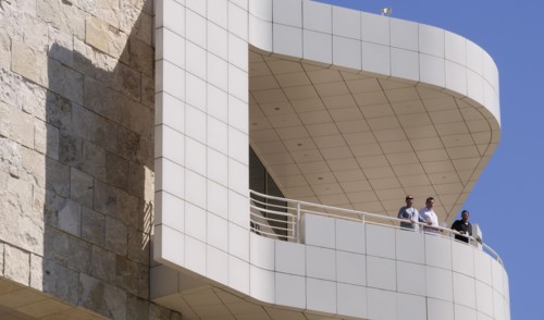 USA, California, Los Angeles, "Viewing platform, Getty Centre"