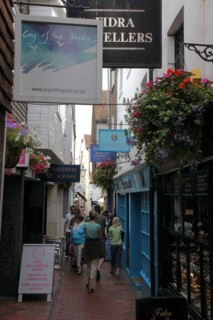 ENGLAND, East Sussex, Brighton, "The Lanes, Meeting House Lane."