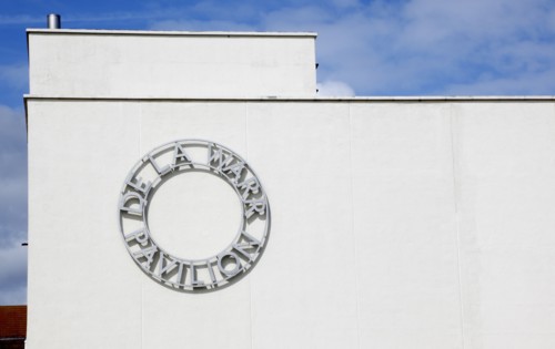 ENGLAND, East Sussex, Bexhill on Sea, De La Warr pavilion. Art Deco style building housing art