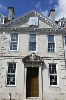ENGLAND, East Sussex, Lewes, "High Street, Crown Court Building."