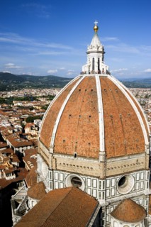 ITALY, Tuscany, Florence, The Dome of the Cathedral of Santa Maria del Fiore the Duomo by