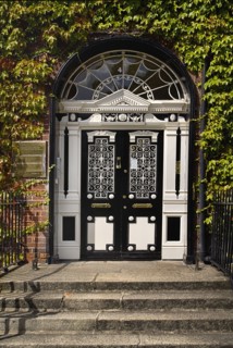 IRELAND, County Dublin, Dublin City, Georgian Doorway.