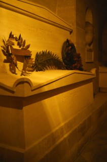 France, Ile de France, Paris, The Tomb of Louis Braille in The Pantheon.
