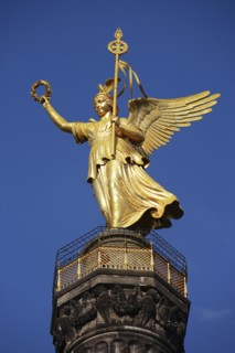 German, Berlin, Tiergarten, Victory Column.