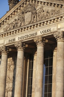 Germany, Berlin, the Reichstag building.