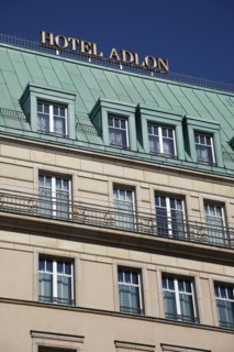 Germany, Berlin, Hotel Adlon on Unter den Linden.