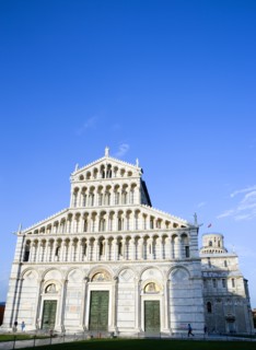 ITALY, Tuscany, Pisa, The Campo dei Miracoli or Field of Miracles with the Lombard style 12th