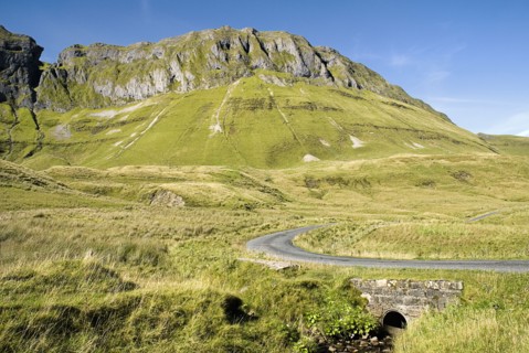 IRELAND, County Sligo, Gleniff, Gleniff Horseshoe, so called because it is a splendid natural