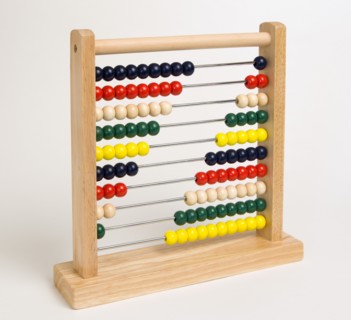 Education, School, Tools, Abacus or counting frame a calculating tool used primarily in parts of