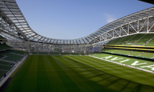 Ireland, County Dublin, Dublin City, Ballsbridge, Lansdowne Road, Aviva 50000 capacity all seater