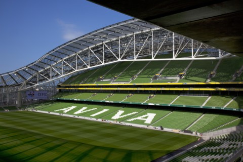 Ireland, County Dublin, Dublin City, Ballsbridge, Lansdowne Road, Aviva 50000 capacity all seater