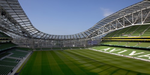 Ireland, County Dublin, Dublin City, Ballsbridge, Lansdowne Road, Aviva 50000 capacity all seater