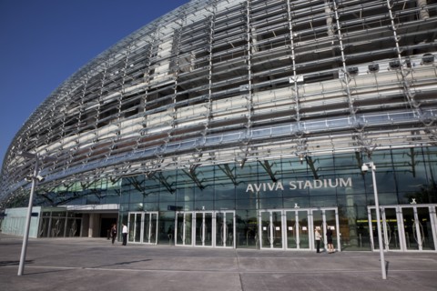 Ireland, County Dublin, Dublin City, Ballsbridge, Lansdowne Road, Aviva 50000 capacity all seater
