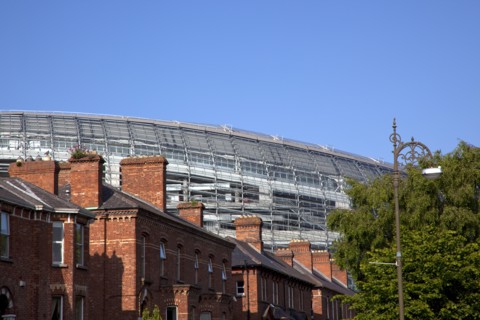 Ireland, County Dublin, Dublin City, Ballsbridge, Lansdowne Road, Aviva 50000 capacity all seater