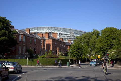 Ireland, County Dublin, Dublin City, Ballsbridge, Lansdowne Road, Aviva 50000 capacity all seater