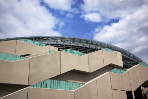 Ireland, County Dublin, Dublin City, Ballsbridge, Lansdowne Road, Aviva 50000 capacity all seater