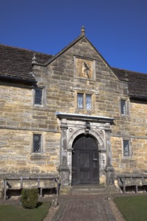England, West Sussex, East Grinstead, Sackville College a former Alms house sandstone built with