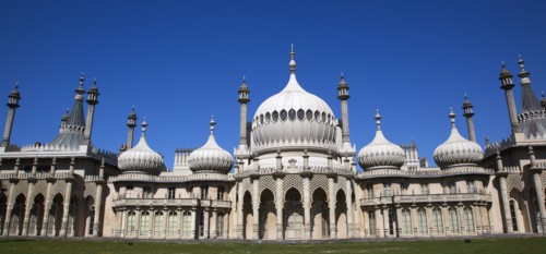 England, East Sussex, Brighton, The Royal Pavilion, 19th century retreat for the then Prince