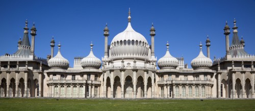 England, East Sussex, Brighton, The Royal Pavilion, 19th century retreat for the then Prince