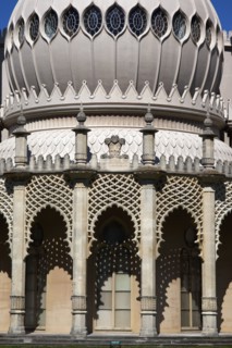 England, East Sussex, Brighton, The Royal Pavilion, 19th century retreat for the then Prince