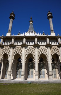 England, East Sussex, Brighton, The Royal Pavilion, 19th century retreat for the then Prince