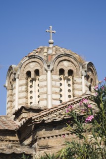 Athens, Attica, Greece. The Church of the Holy Apostles also known as Holy Apostles of Solaki