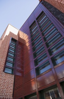 Chichester, West Sussex, England. Pallant House Art Gallery exterior of the modern wing. England
