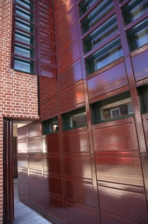 Chichester, West Sussex, England. Pallant House Art Gallery exterior of the modern wing. England