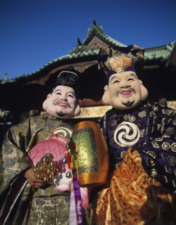Festivals, Japan. People dressed in traditional costume. Japan Japanese Nippon Nihon Asia Asian