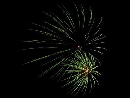 Colourful display of Pyrotechnics. England English UK United Kingdom GB Great Britain British
