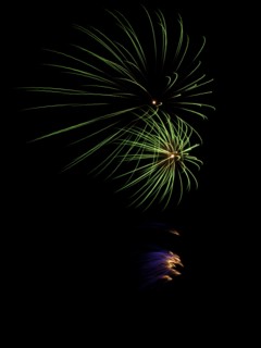 Colourful display of Pyrotechnics. England English UK United Kingdom GB Great Britain British