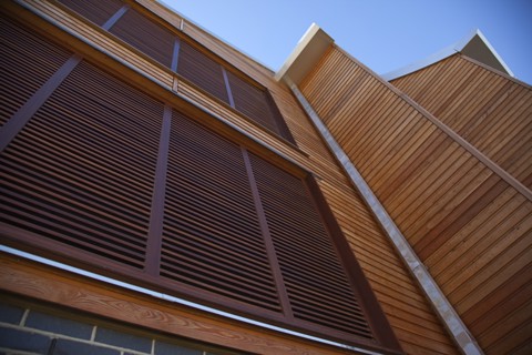 Shoreham-by-Sea, West Sussex, England. Kingston Beach Newly constructed lifeboat house opposite the