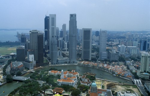 City, Singapore. Cityscape Asian Destination Destinations Singaporean Singapura Southeast Asia