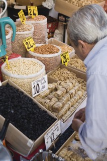 Istanbul, Turkey. Sultanahmet. The Spice Bazaar or Egyptian Bazaar one of the oldest bazaars in the