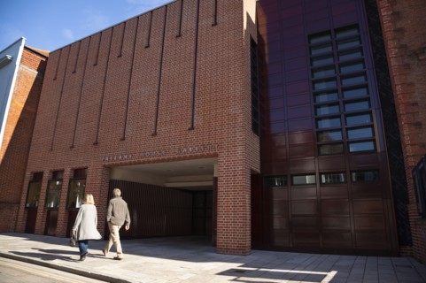 Chichester, West Sussex, England. Pallant House Art Gallery exterior of the modern wing. England
