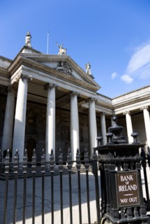 Ireland, County Dublin, Dublin City, The 18th Century Bank Of Ireland building in College Green at