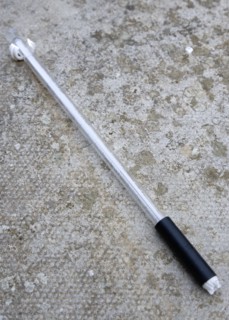 Climate, Weather, Measurements, Thermometer laid on concrete to measure the minimum overnight