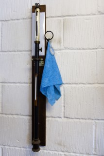 Climate, Weather, Measurements, 19th Century Marine barometer by S & A Calderara at the Bognor