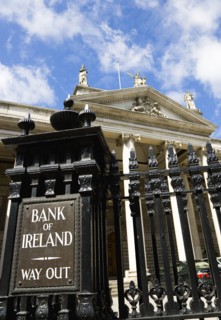Ireland, County Dublin, Dublin City, The 18th Century Bank Of Ireland building in College Green at