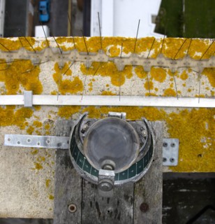 Climate, Weather, Measurements, CampbellStokes sunshine recorder or Stokes sphere on the top of the