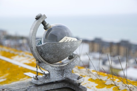 Climate, Weather, Measurements, CampbellStokes sunshine recorder or Stokes sphere on the top of the