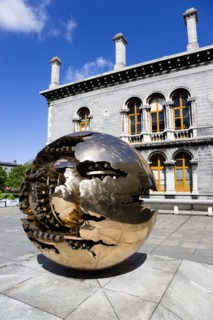 Ireland, County Dublin, Dublin City, Trinity College university Venetian Byzantine inspired Museum