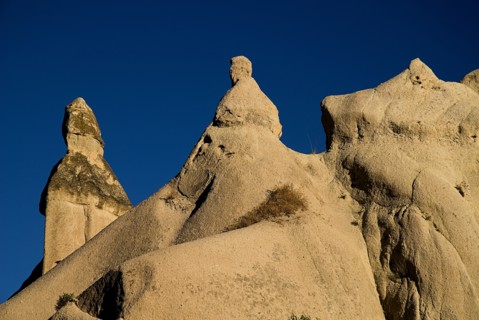 Pigeon Valley. Volcanic tufa rock formations in early morning light. Photo: Hugh Rooney