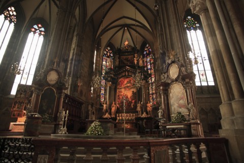 The High Altar in St. Stephans Cathedral. Photo: Bennett Dean