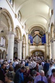 The Anglican Cathedral Church of St Thomas of Canterbury with a reception in the nave after the