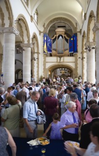 The Anglican Cathedral Church of St Thomas of Canterbury with a reception in the nave after the