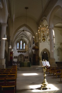 The Anglican Cathedral Church of St Thomas of Canterbury started in the 12th Century consecrated in