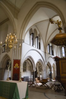 The Anglican Cathedral Church of St Thomas of Canterbury started in the 12th Century consecrated in