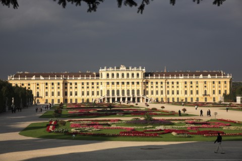 Schonnbrunn Palace. Exterior and formal gardens. Photo: Bennett Dean