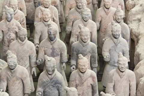 Terracotta army. Photo: Mel Longhurst